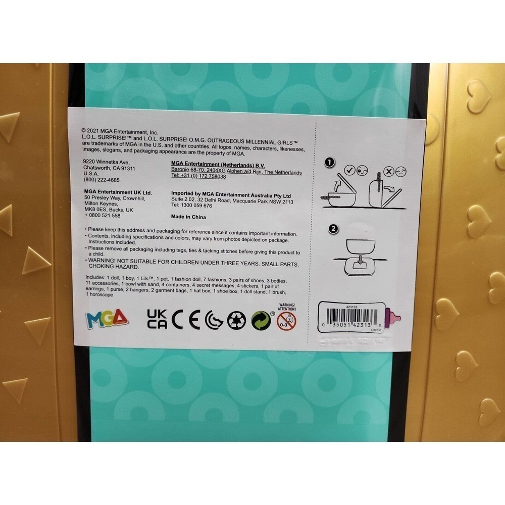 L.O.L. Surprise O.M.G. 24K D.J. Family Limited Edition 45+ Surprises - Picture 4 of 5
